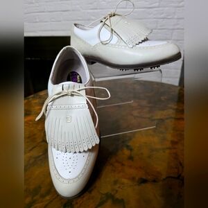 FOOTJOY | Vintage White & Cream Womens Golf Shoes